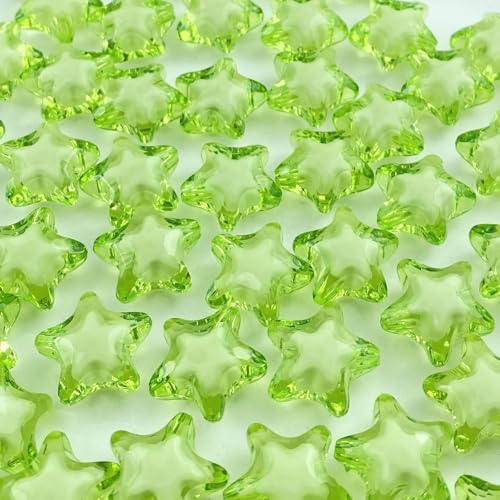 Jmassyang 100 Stück Acryl-Stern-Pony-Perlen, bunt, transparent, lose Abstandshalter, Kunststoffperlen für selbstgemachte Halsketten, Ohrringe, Schlüsselband, Schmuckherstellung, Heimdekoration Jmassyang 100 Stück Acryl-Stern-Pony-Perlen, bunt, transparent, lose Abstandshalter, Kunststoffperlen für selbstgemachte Halsketten, Ohrringe, Schlüsselband, Schmuckherstellung, Heimdekoration von Jmassyang