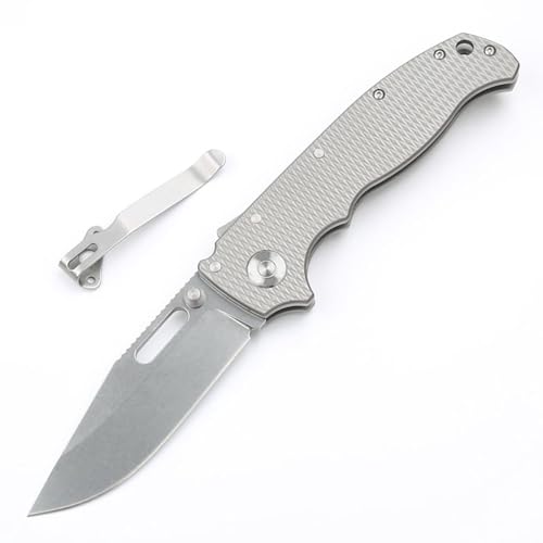Joa Kleines handliches werkzeug stahl messer scharf rutschfest Silber Survival Tragbare Camping outdoor messer edc Jagdmesser titan taschenmesser faltbar klappmesser flipper tanto neck knife messer Joa Kleines handliches werkzeug stahl messer scharf rutschfest Silber Survival Tragbare Camping outdoor messer edc Jagdmesser titan taschenmesser faltbar klappmesser flipper tanto neck knife messer von Joa