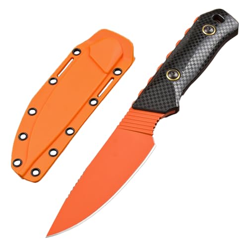 Joa Premium trekking outdoor messer Scharfe klinge messer Schwarz Orange,Aus messer Handliches Handwerkzeuge Metal Wandern messer Survival Jagdmesser Gürtelmesser Joa Premium trekking outdoor messer Scharfe klinge messer Schwarz Orange,Aus messer Handliches Handwerkzeuge Metal Wandern messer Survival Jagdmesser Gürtelmesser von Joa
