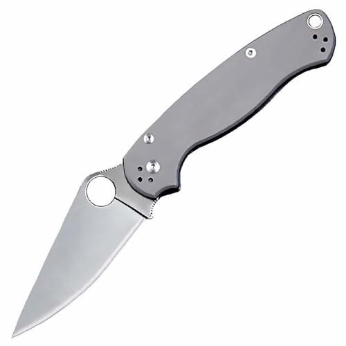 Joa Silber folding knife aus titan,Outdoor messer survival,Premium taschenmesser Handliches Handwerkzeuge mit Leder Scheide Joa Silber folding knife aus titan,Outdoor messer survival,Premium taschenmesser Handliches Handwerkzeuge mit Leder Scheide von Joa