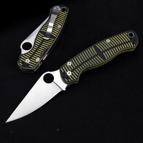 Joa Taschenmesser Outdoor Klappmesser Survival Grün Klein Edc Stahl Multi tool messer von Joa