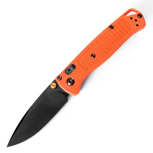 Joa Taschenmesser leicht Klappmesser klein tanto messer stahl klinge S30V, Orange G10, Outdoor Messer Survival, praktische edc messer Jagdmesser, Camping scharfes einhandmesser von Joa