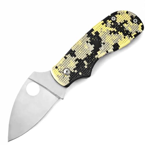 Klappmesser 5.9" Taschenmesser Tarnung aus leicht G10, Edelstahl 3cr13, Scharfe Stahl loch klinge messer, EDC messer Outdoor, Jagdmesser mini, Einhandmesser Camping, Survival tanto neck knife messer Klappmesser 5.9" Taschenmesser Tarnung aus leicht G10, Edelstahl 3cr13, Scharfe Stahl loch klinge messer, EDC messer Outdoor, Jagdmesser mini, Einhandmesser Camping, Survival tanto neck knife messer von Joa