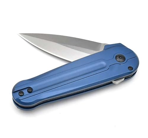 Klappmesser 6.8" Taschenmesser Blau aus Alu & S90V Stahl outdoor messer survival mini edc messer, klein Jagdmesser, scharfes einhandmesser, multitool folding neck knife hals messer schlüsselanhänger Klappmesser 6.8" Taschenmesser Blau aus Alu & S90V Stahl outdoor messer survival mini edc messer, klein Jagdmesser, scharfes einhandmesser, multitool folding neck knife hals messer schlüsselanhänger von Joa