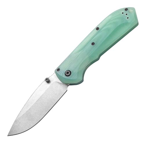 Klappmesser 8.46" Scharfe Taschenmesser Robust, Einzigartig g10 jade grün, M4 stahl messer, tragbare campingmesser, Edc messer outdoor survival Jagdmesser, einhandmesser tanto, multitool neck knife Klappmesser 8.46" Scharfe Taschenmesser Robust, Einzigartig g10 jade grün, M4 stahl messer, tragbare campingmesser, Edc messer outdoor survival Jagdmesser, einhandmesser tanto, multitool neck knife von Joa