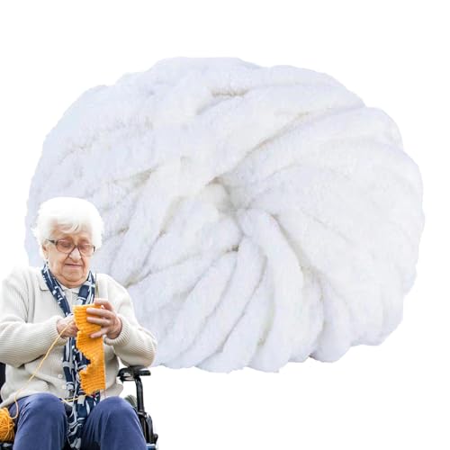 Chenille, Garn zum Häkeln, dickes Garn zum Stricken, Garn, weiches Plüschgarn, Kunsthandwerk, Nähzubehör für Schals, Pullover, Hüte, Decke von Joberio