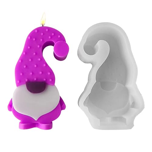 Form für Fondant, Epoxidharz, für Süßigkeiten, Schokolade, Gips, Kerzen, Schokoladenform für Cupcake-Topper von Joberio