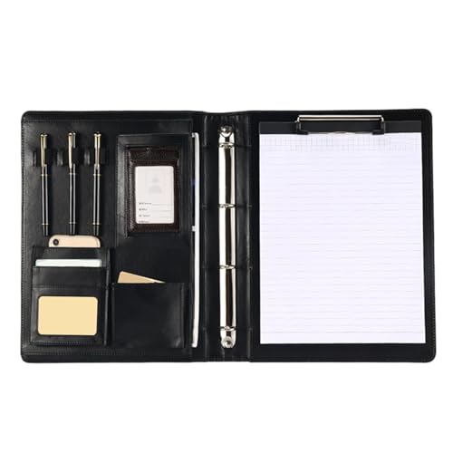 In Case I Go Missing Binder – Familien-Mehrzweck-Folio, Kunstleder-Ordner, Kartenhalter, A4, persönlicher Aktenordner für Dokumente und Akten von Joberio