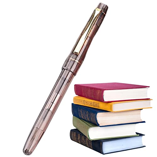 Joberio Füllfederhalter zum Schreiben, nachfüllbar, für Tagebuch, feine Spitze, glattes Schreiben, schwarze Stifte für Schule, Zuhause, Geschenke, 0,5 mm Joberio Füllfederhalter zum Schreiben, nachfüllbar, für Tagebuch, feine Spitze, glattes Schreiben, schwarze Stifte für Schule, Zuhause, Geschenke, 0,5 mm von Joberio