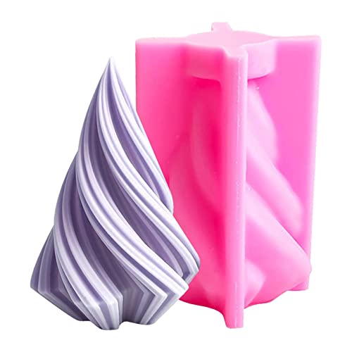 Joberio Kerzenform, 3D-Kegelform, Säulenkerzenformen, Silikon, für Kerzenherstellung, Sojawachs, Seife, Gips, Epoxidharz, Baumform, Heimdekoration, Joberio Kerzenform, 3D-Kegelform, Säulenkerzenformen, Silikon, für Kerzenherstellung, Sojawachs, Seife, Gips, Epoxidharz, Baumform, Heimdekoration, von Joberio