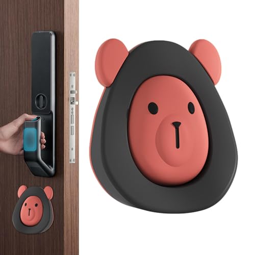 Joberio Türstopper mit Wandschutz, multifunktional, flexibel und selbstklebend für Stoßstangen | Möbelbeschläge für Kühlschrank, Wasserbrunnen, Türgriff Joberio Türstopper mit Wandschutz, multifunktional, flexibel und selbstklebend für Stoßstangen | Möbelbeschläge für Kühlschrank, Wasserbrunnen, Türgriff von Joberio