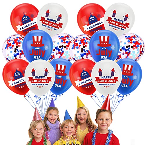 Luftballons in Blau, Rot, Weiß, lebendige Farben, Dekoration für nationale Veranstaltungen, Union Jack, Nationalfeiern. Joberio Luftballons in Blau, Rot, Weiß, lebendige Farben, Dekoration für nationale Veranstaltungen, Union Jack, Nationalfeiern. Joberio von Joberio