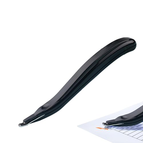 Magnetischer Klammerentferner, arbeitssparend, flacher Klammerentferner, geformt, 20 g, ergonomisch, tragbar, kompakt und effizient, für Schule, Zuhause, Arbeitsplatz von Joberio