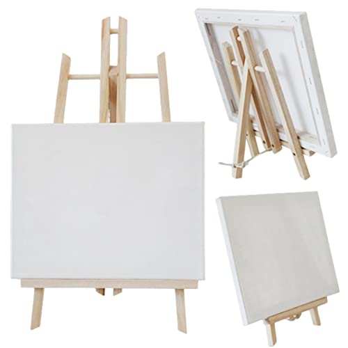 Staffelei auf Leinwand, Einstellschraube, Holzkunststaffelei, Schilder-Staffelei, Ständer, Tischdekoration, Staffelei für Kunst, Handwerk, Malerei, Kunstwerke Joberio von Joberio