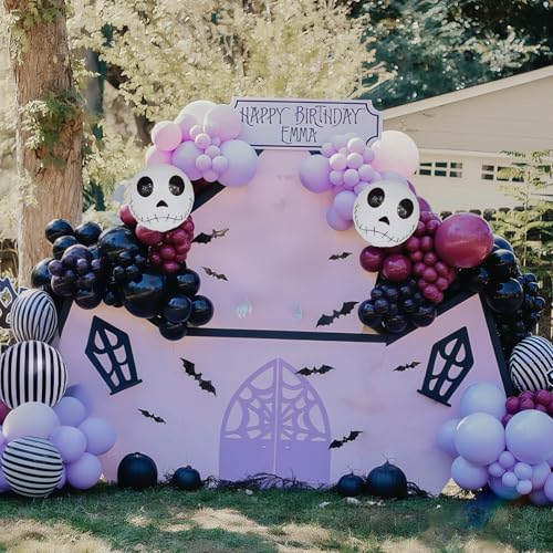 Halloween Weinvioletter Ballonbogen Halloween Weinvioletter Ballonbogen von Jobkoo