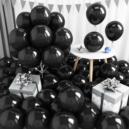 Jobkoo Schwarze Luftballons Party Dekorations von Jobkoo