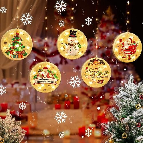 Lichterkette für Weihnachten,LED Lichtervorhang Weihnachtsvorhang mit 5 Weihnachtsmuster Hängenden Anhängern Fenster LED Lichter Weihnachtsbeleuchtung für Innen Außen Zimmer Wand Party Weihnachtsdeko Lichterkette für Weihnachten,LED Lichtervorhang Weihnachtsvorhang mit 5 Weihnachtsmuster Hängenden Anhängern Fenster LED Lichter Weihnachtsbeleuchtung für Innen Außen Zimmer Wand Party Weihnachtsdeko von Jodsen