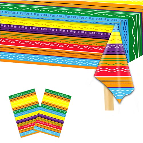 Mexikanische Tischdecken, 132 * 220cm Mexikanische Party Tisch Decke Kuststoff Große Tischdecke Dekor Wasserdichtes mexikanisches Serape Picknick Matte für Cinco de Mayo, Mexikanische Party Mexikanische Tischdecken, 132 * 220cm Mexikanische Party Tisch Decke Kuststoff Große Tischdecke Dekor Wasserdichtes mexikanisches Serape Picknick Matte für Cinco de Mayo, Mexikanische Party von Jodsen