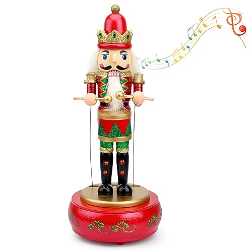 Weihnachten Nussknacker Spieluhr aus Holz,Handgemachte DIY Nussknacker Soldat Spieluhr Schlagzeuger-Spieluhr Musikalische Nussknacker Soldat Trommler Spieluhr Figuren für Weihnachtsdekoration Geschenk Weihnachten Nussknacker Spieluhr aus Holz,Handgemachte DIY Nussknacker Soldat Spieluhr Schlagzeuger-Spieluhr Musikalische Nussknacker Soldat Trommler Spieluhr Figuren für Weihnachtsdekoration Geschenk von Jodsen