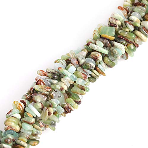 7–8 mm grüne Opal-Chips Perlen für Schmuckherstellung, natürlicher Edelstein, Halbedelstein, 86,4 cm JOE FOREMAN 7–8 mm grüne Opal-Chips Perlen für Schmuckherstellung, natürlicher Edelstein, Halbedelstein, 86,4 cm JOE FOREMAN von Joe Foreman