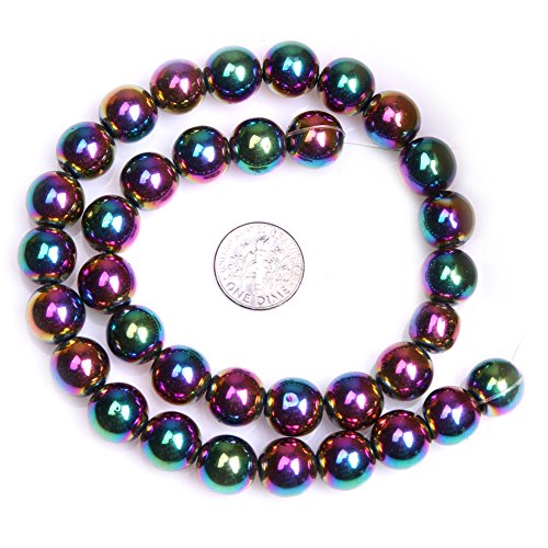 Synthetik rund multicolor Hämatit Edelstein selbstgemachten Schmuck Lose Perlen 38,1 cm Größe Plektrum 12mm mehrfarbig Synthetik rund multicolor Hämatit Edelstein selbstgemachten Schmuck Lose Perlen 38,1 cm Größe Plektrum 12mm mehrfarbig von Joe Foreman