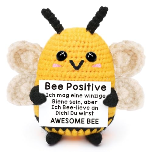 Johiux Pocket Hug Biene,Glücksbringer,Mutmacher Geschenk für Frauen,Kollegen, Glücksbringer Prüfung,Einschulung Geschenk,Positive Kartoffel Deutsch Johiux Pocket Hug Biene,Glücksbringer,Mutmacher Geschenk für Frauen,Kollegen, Glücksbringer Prüfung,Einschulung Geschenk,Positive Kartoffel Deutsch von Johiux