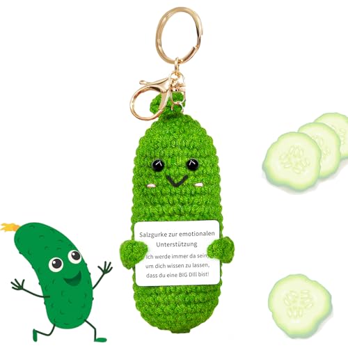 Mini Pocket Hug Positive Saure Gurken Schlüsselanhänger,Geschenke für Freund,Lustig Geschenk für Freundin ,Motivationsgeschenke,Kleiner Glücksbringer Beste Freundin,Kleine Umarmung Pocket Hug Gurken Mini Pocket Hug Positive Saure Gurken Schlüsselanhänger,Geschenke für Freund,Lustig Geschenk für Freundin ,Motivationsgeschenke,Kleiner Glücksbringer Beste Freundin,Kleine Umarmung Pocket Hug Gurken von Johiux