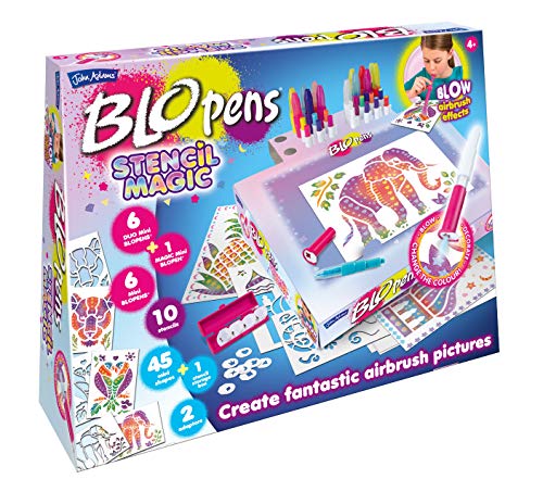 John Adams , BLOPENS Stencil Magic: Create Fantastic Airbrush Pictures, Arts & Crafts, Ages 4+ John Adams , BLOPENS Stencil Magic: Create Fantastic Airbrush Pictures, Arts & Crafts, Ages 4+ von Blopens