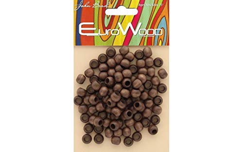 John Bead Woodperlen, 8 x 6,5 mm, Dunkelbraun John Bead Woodperlen, 8 x 6,5 mm, Dunkelbraun von John Bead