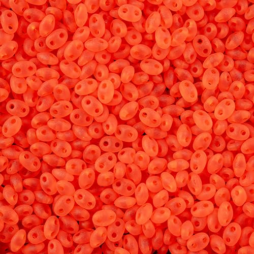 Matubo Tschechisches Miniduo 2-Loch, 50 g, Hyazinthe matt Matubo Tschechisches Miniduo 2-Loch, 50 g, Hyazinthe matt von John Bead