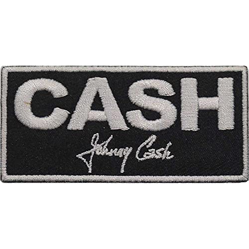 Johnny Cash - Patch Design Block (Einheitsgröße) (Schwarz, Grau) von Johnny Cash