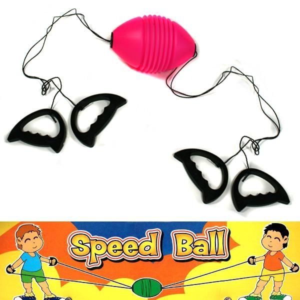 Speedball Set für Outdoor Ballspiele mit 4 Griffen, Strandspielzeug, Gartenspielzeug von Johntoy