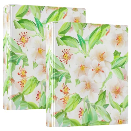 3-Ringordner mit 3 Ringen, 3,8 cm, für 200 Blatt, niedliche Portfolio-Mappen, runder Ringordner, 31,5 x 27 x 6 cm, Pastellgrün, 1 Packung 3-Ringordner mit 3 Ringen, 3,8 cm, für 200 Blatt, niedliche Portfolio-Mappen, runder Ringordner, 31,5 x 27 x 6 cm, Pastellgrün, 1 Packung von Joitme
