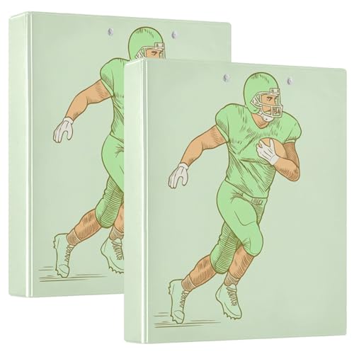 American Football Player Ordner mit 3 Ringen, 3,8 cm, für 200 Blatt, niedliche Portfolio-Mappen, Blumenmuster, rund, 31,5 x 27 x 6 cm, 1 Stück American Football Player Ordner mit 3 Ringen, 3,8 cm, für 200 Blatt, niedliche Portfolio-Mappen, Blumenmuster, rund, 31,5 x 27 x 6 cm, 1 Stück von Joitme