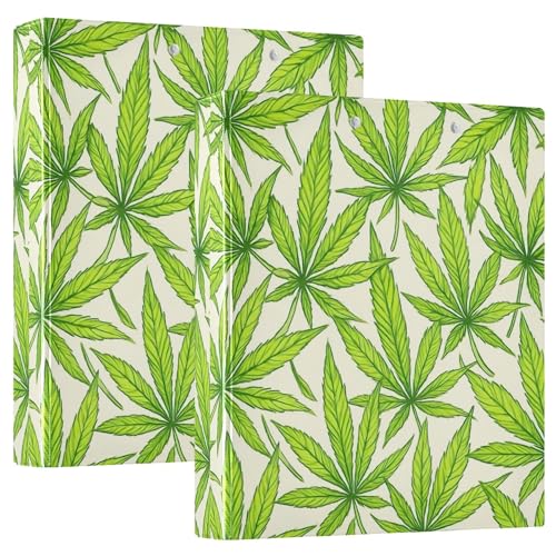 Benutzerdefinierte Cannabisblätter, dünn, grün-weiß, 3,8 cm, 3 Ringe, 200 Blatt, 3 Ringordner, Druck, runder Ringmappen, 31,5 x 27 x 6 cm, 1 Packung Benutzerdefinierte Cannabisblätter, dünn, grün-weiß, 3,8 cm, 3 Ringe, 200 Blatt, 3 Ringordner, Druck, runder Ringmappen, 31,5 x 27 x 6 cm, 1 Packung von Joitme