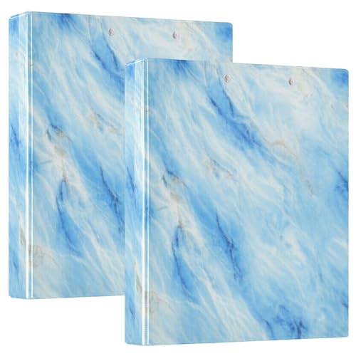 Benutzerdefinierte Marmor weiche blaue Ordner 3,8 cm 3 Ringe, 200 Blatt, Mappen, Notizbuch, niedlicher Rundring, Ordner, 31,5 x 27 x 6 cm, 2 Stück Benutzerdefinierte Marmor weiche blaue Ordner 3,8 cm 3 Ringe, 200 Blatt, Mappen, Notizbuch, niedlicher Rundring, Ordner, 31,5 x 27 x 6 cm, 2 Stück von Joitme