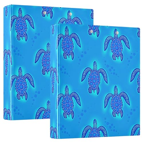 Meeresschildkröten, hellblau, 3,8 cm, Ordner für 200 Blatt, niedliches Klemmbrett, runder Ringplaner, 31,5 x 27 x 6 cm, 1 Stück Meeresschildkröten, hellblau, 3,8 cm, Ordner für 200 Blatt, niedliches Klemmbrett, runder Ringplaner, 31,5 x 27 x 6 cm, 1 Stück von Joitme