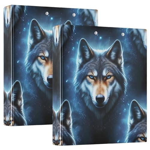 Personalisierbarer Ordner mit Wolfsgesicht, 3,8 cm, 3 Ringe, 200 Blatt, Klemmbrett, runder Ring, Rezeptbuch, 31,5 x 27 x 6 cm, 1 Stück Personalisierbarer Ordner mit Wolfsgesicht, 3,8 cm, 3 Ringe, 200 Blatt, Klemmbrett, runder Ring, Rezeptbuch, 31,5 x 27 x 6 cm, 1 Stück von Joitme
