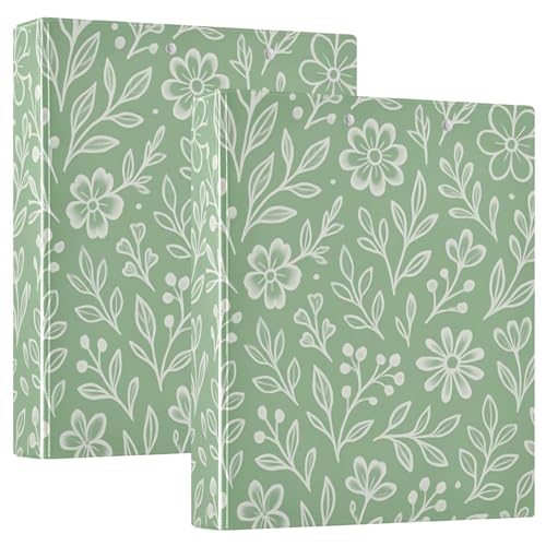 Ringbuch mit drei Ringen, 3,8 cm, für 200 Blatt, niedliches Notizbuch, runder Ringplaner, 31,5 x 27 x 6 cm, 2 Stück Ringbuch mit drei Ringen, 3,8 cm, für 200 Blatt, niedliches Notizbuch, runder Ringplaner, 31,5 x 27 x 6 cm, 2 Stück von Joitme
