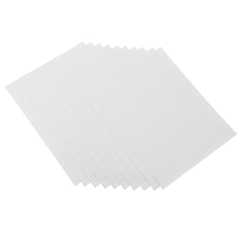 10 Blatt blanko bedruckbares Visitenkartenpapier – DIY-Karton für Profis und kleine Unternehmen, 28 x 21 cm, weiße Bögen von Jojomis