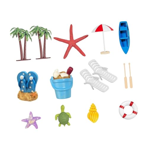 15 x Sommer-Strand-Kuchenaufsätze, hawaiianische Kuchendekorationen, tragbare Dekoration, Cupcake-Topper für Valentinstag, Partygeschenke 15 x Sommer-Strand-Kuchenaufsätze, hawaiianische Kuchendekorationen, tragbare Dekoration, Cupcake-Topper für Valentinstag, Partygeschenke von Jojomis
