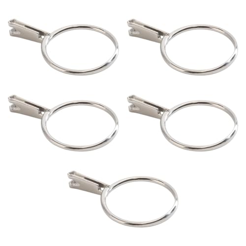 5 x Ehering-Anprobierwerkzeug, Edelstein-Krallenhalter, Aluminiumlegierung, 4-Krallen-Design, tragbares Display-Werkzeug für Schmuckgeschäfte, DIY, Gold, 3 cm, Länge 3,5 cm, Silber 5 x Ehering-Anprobierwerkzeug, Edelstein-Krallenhalter, Aluminiumlegierung, 4-Krallen-Design, tragbares Display-Werkzeug für Schmuckgeschäfte, DIY, Gold, 3 cm, Länge 3,5 cm, Silber von Jojomis