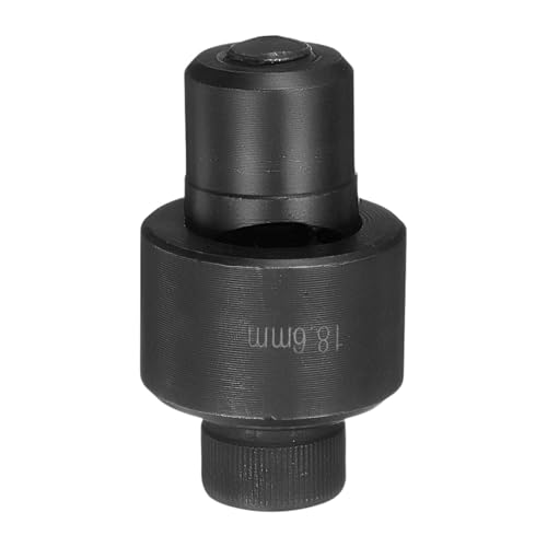 Blech-Lochstanzer, manuell, tragbar, Mehrzweck-Sechskant-Lochschneider, robust für Messing, Edelstahl, 18,6 mm von Jojomis