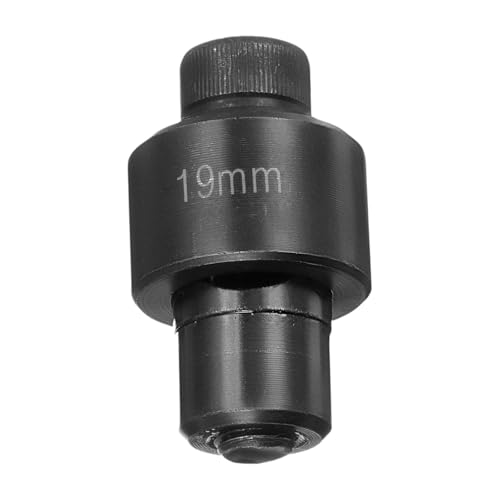 Blech-Lochstanzer, manuell, tragbar, Mehrzweck-Sechskant-Lochschneider, robust für Messing, Edelstahl, 19 mm von Jojomis