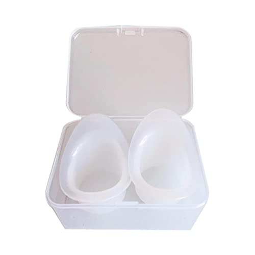 Jojomis 2 x Augenspülbecher Set mit Aufbewahrungsbox, tragbare Augenreinigungsbecher zum Entfernen von Staub, universelle Größe für Augenhygiene von Jojomis