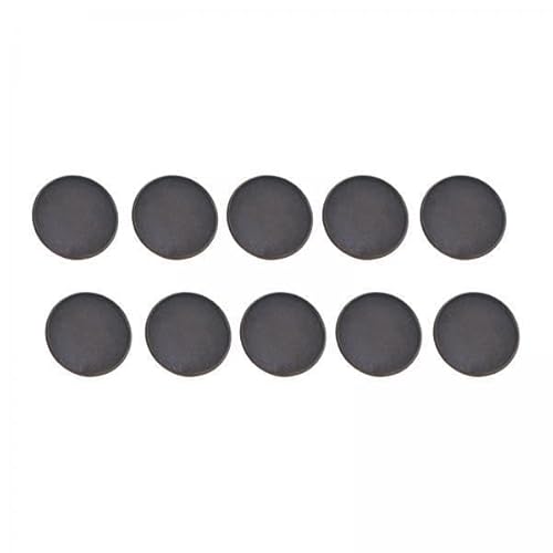 Jojomis 3 x 10 Broschen-Verschlüsse, Stift-Scheibenbasis, rund, flach, Kupfer-Broschenablage für DIY-Schmuckherstellung, Abzeichen und Namensschild, Bastelzubehör Jojomis 3 x 10 Broschen-Verschlüsse, Stift-Scheibenbasis, rund, flach, Kupfer-Broschenablage für DIY-Schmuckherstellung, Abzeichen und Namensschild, Bastelzubehör von Jojomis