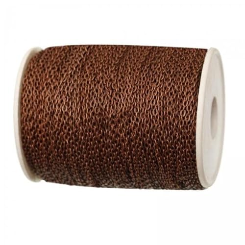 Jojomis 4 x Glieder-Kabelkettenrolle, 5 m, für Schmuckherstellung, langlebige Eisen-Halskette, Kabelkette für DIY-Schlüsselanhänger, Armbänder, Ohrringe und Zubehör Jojomis 4 x Glieder-Kabelkettenrolle, 5 m, für Schmuckherstellung, langlebige Eisen-Halskette, Kabelkette für DIY-Schlüsselanhänger, Armbänder, Ohrringe und Zubehör von Jojomis