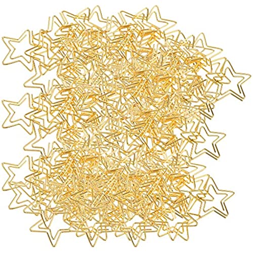 Jojomis Clips für Büro, goldene Clips, niedliche Formen, Büroklammern, lustiges Bürobedarf, Geschenke, 2,6 x 2,3 cm Jojomis Clips für Büro, goldene Clips, niedliche Formen, Büroklammern, lustiges Bürobedarf, Geschenke, 2,6 x 2,3 cm von Jojomis