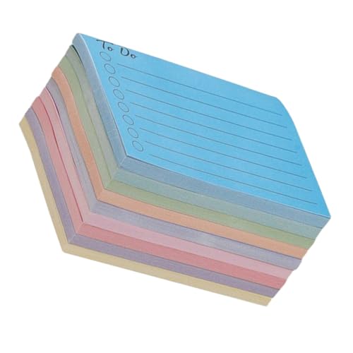 Notizblöcke, liniert, selbstklebend, verschiedene Farben, 9 Stück Notizblöcke, liniert, selbstklebend, verschiedene Farben, 9 Stück von Jojomis
