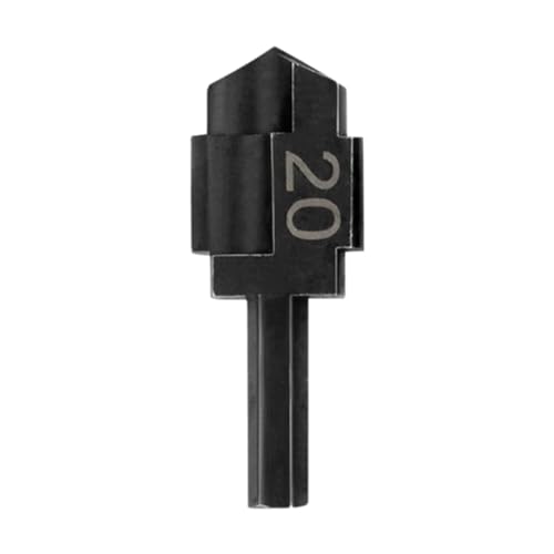 PPR Sechskantschaft Reibahle Bohrer für Rohrreparatur und Locherweiterung mit 6,35 mm Sechskantgriff, 50 mm x 19 mm von Jojomis